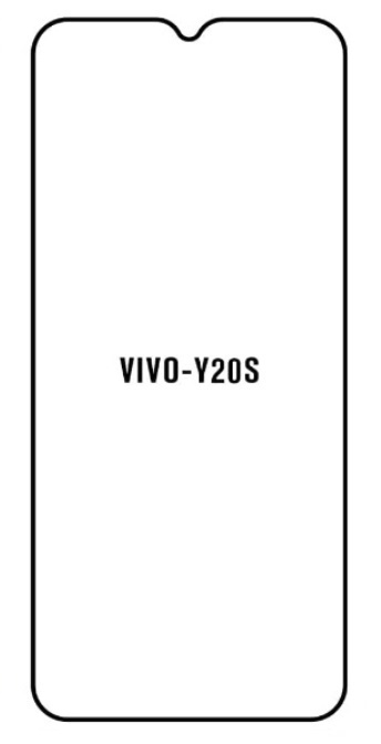 Hydrogel - matná ochranná fólia - Vivo Y20s