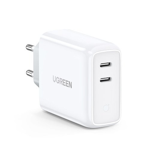 Rýchlonabíjačka Ugreen 2x USB-C 36 W Quick Charge 4.0
