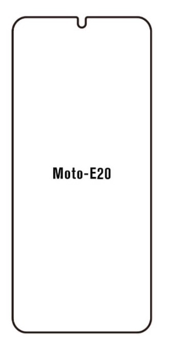 Hydrogel - matná ochranná fólia - Motorola Moto E20