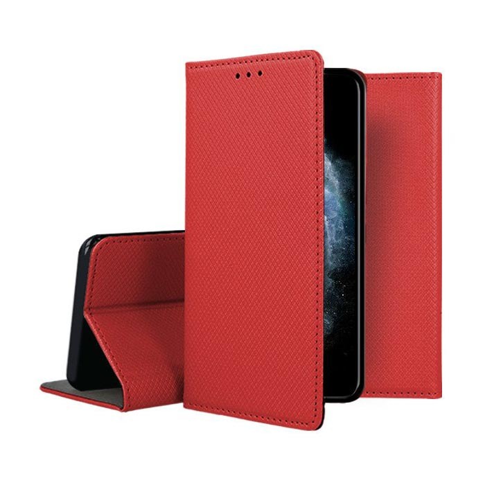 Smart Case Book iPhone 6/6S červený