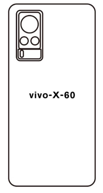 Hydrogel - matná zadná ochranná fólia - Vivo X60