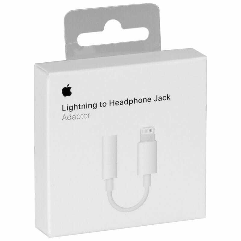 Apple Lightning/3,5 mm Headphone Jack Adapter (MMX62ZM/A) EU blister