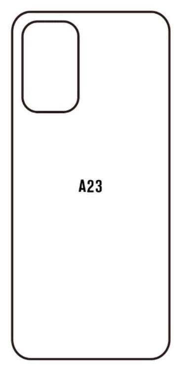 Hydrogel - zadná ochranná fólia - Samsung Galaxy A23