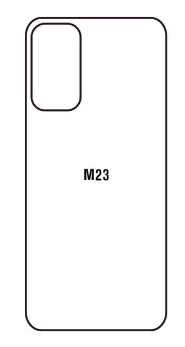 Hydrogel - matná zadná ochranná fólia - Samsung Galaxy M23