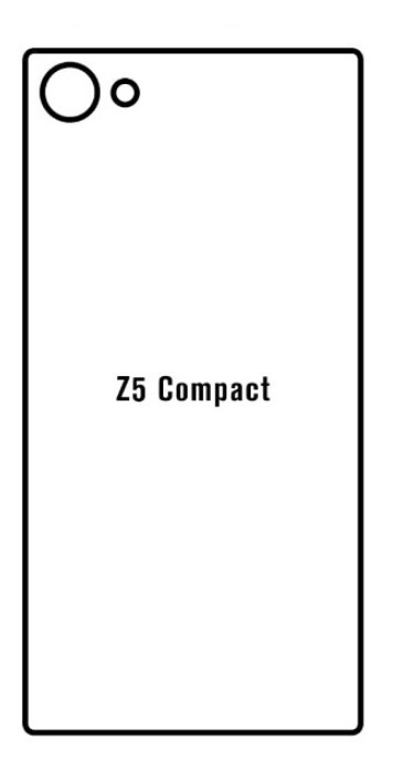 Hydrogel - matná zadná ochranná fólia - Sony Xperia Z5 compact
