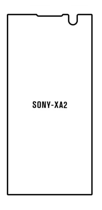 Hydrogel - ochranná fólia - Sony Xperia XA2