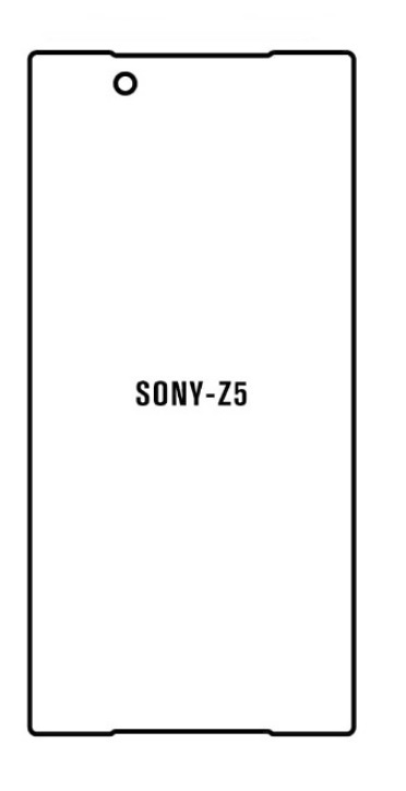 Hydrogel - matná ochranná fólia - Sony Xperia Z5