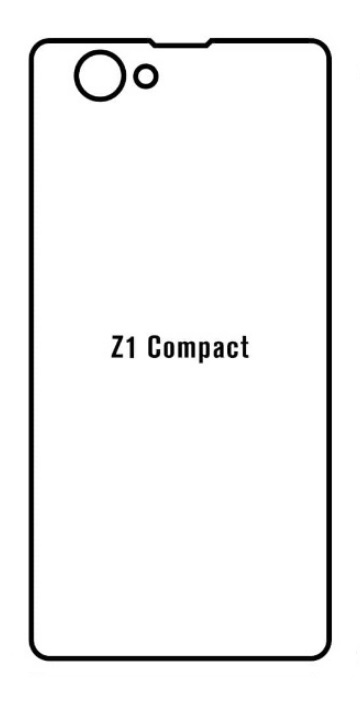 Hydrogel - zadná ochranná fólia - Sony Xperia Z1 compact