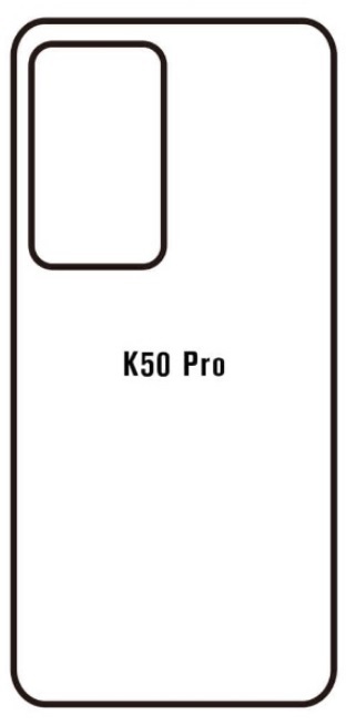 Hydrogel - matná zadná ochranná fólia - Xiaomi Redmi K50 Pro