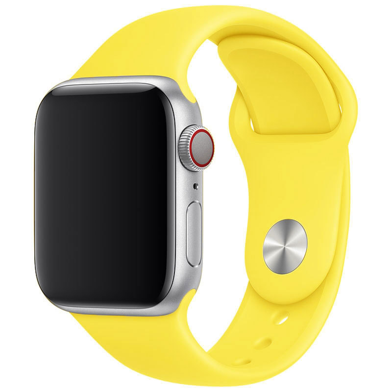 Remienok pre Apple Watch (38/40/41mm) Sport Band, Yellow, veľkosť M/L