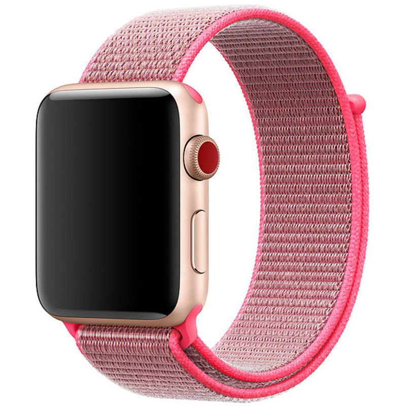 Nylonový remienok pre Apple Watch (38/40/41mm) Hot Pink