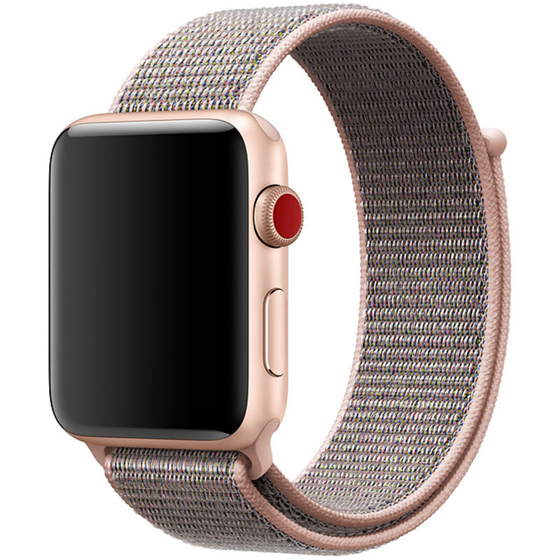 Nylonový remienok pre Apple Watch (42/44/45mm) Pink Sand