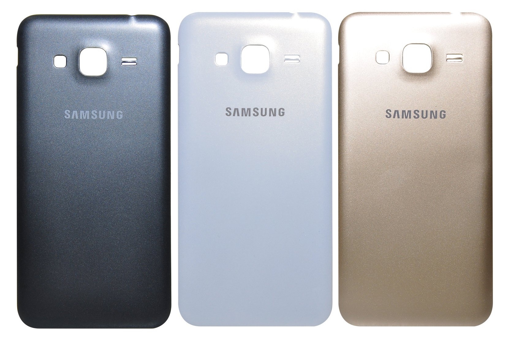 Samsung Galaxy J3 2016 J320 - Zadný kryt - čierny (náhradný diel)
