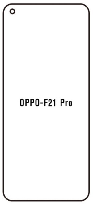 Hydrogel - matná ochranná fólia - OPPO F21 Pro 5G