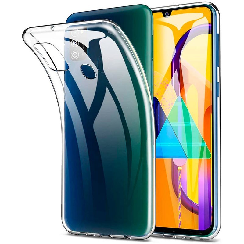 Samsung Galaxy M21 - Priesvitný ultratenký silikónový kryt