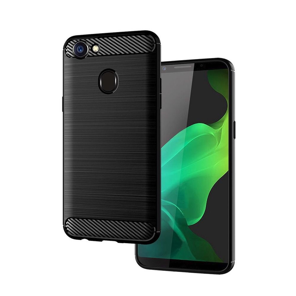 Forcell CARBON Case  OPPO A12 čierny