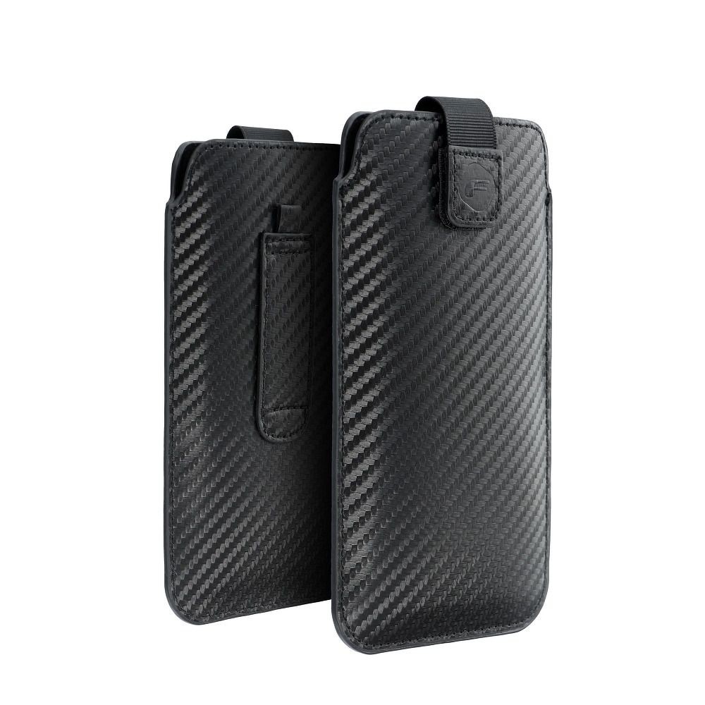 Forcell POCKET Carbon Case - Size 06 - Nokia C5 / E51 / E52 / 515 Samsung S5610