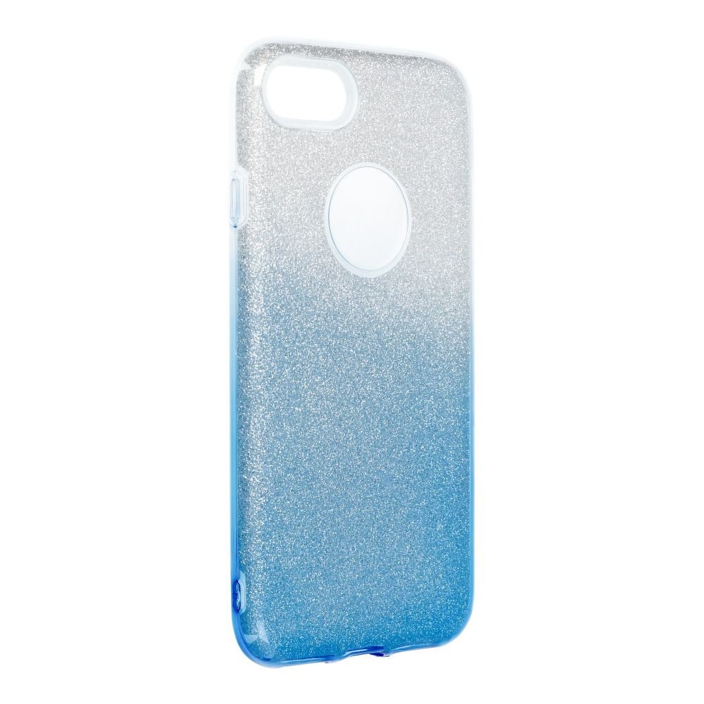 Forcell SHINING Case  iPhone 7 / 8 priesvitný/modrý