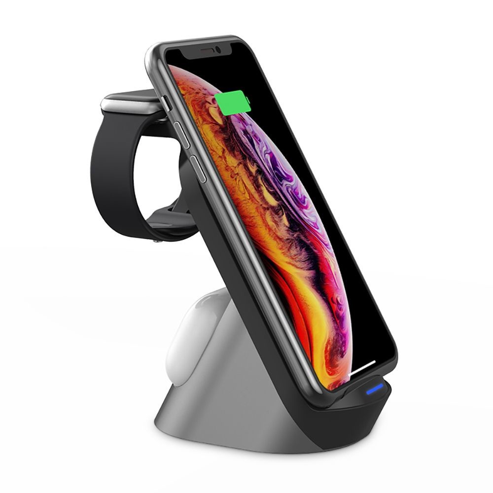 TECH-PROTECT H18 3IN1 WIRELESS CHARGER BLACK