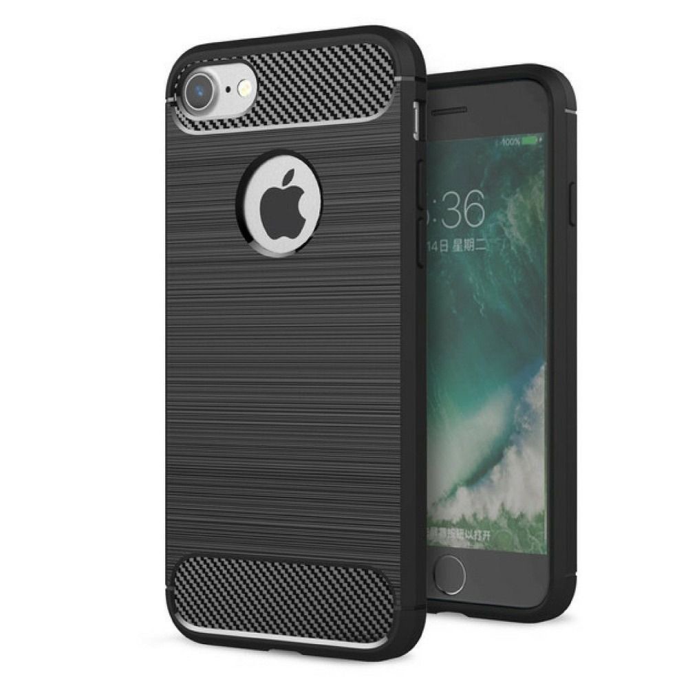 Forcell CARBON Case iPhone 6/6S čierny