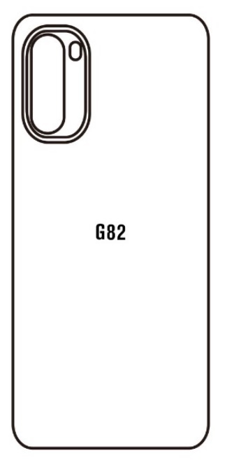 Hydrogel - matná zadná ochranná fólia - Motorola Moto G82