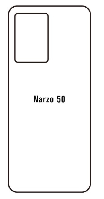 Hydrogel - zadná ochranná fólia - Realme Narzo 50 5G