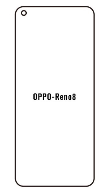 Hydrogel - Privacy Anti-Spy ochranná fólia - OPPO Reno8