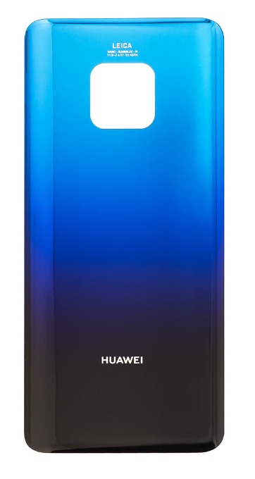 Huawei Mate 20 Pro - Zadný kryt - Aurora modrý (náhradný diel)