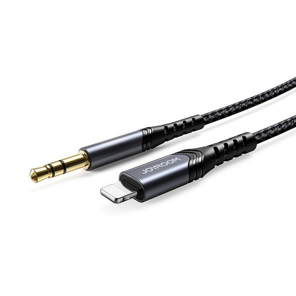JOYROOM SY-A02 LIGHTNING TO AUX CABLE 100CM BLACK