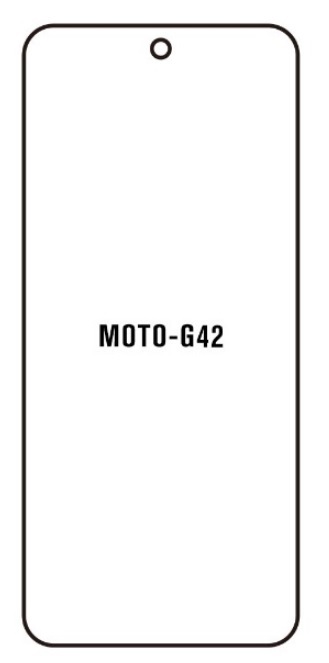Hydrogel - matná ochranná fólia - Motorola Moto G42