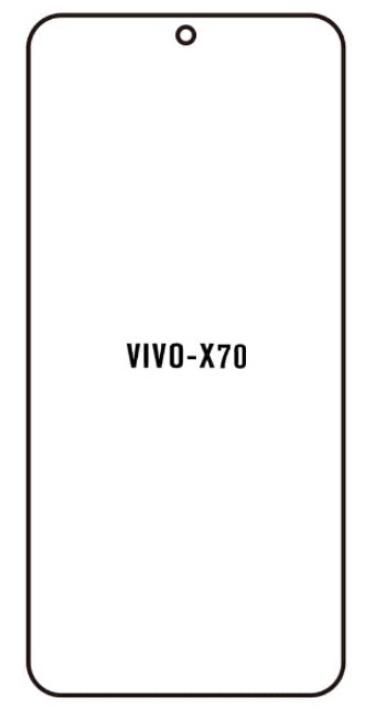 Hydrogel - Privacy Anti-Spy ochranná fólia - Vivo X70