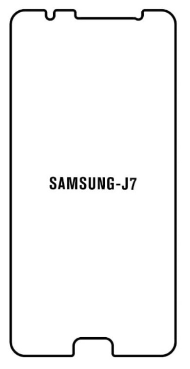 Hydrogel - matná ochranná fólia - Samsung Galaxy J7 2016