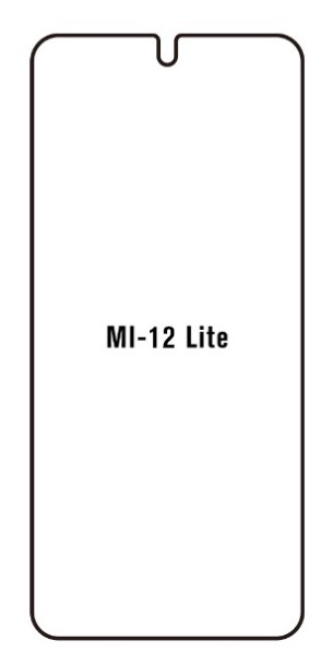 Hydrogel - matná ochranná fólia - Xiaomi 12 Lite