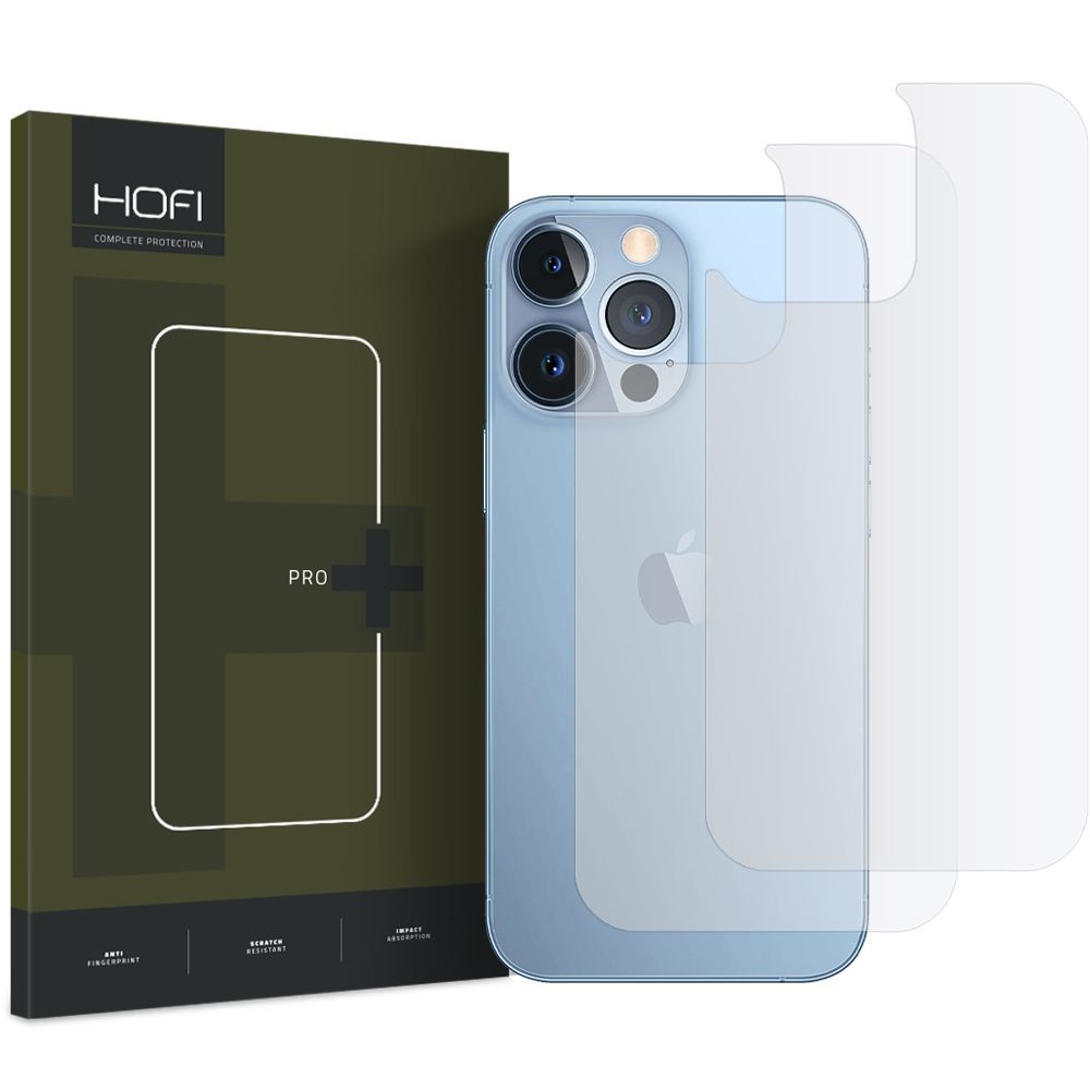 HYDROGELOVA FÓLIA HOFI HYDROFLEX PRO+ BACK PROTECTOR 2-PACK iPhone 13 Pro Max CLEAR