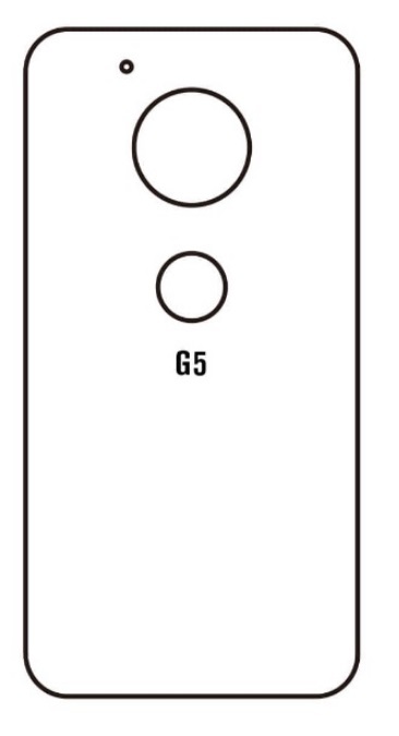 Hydrogel - zadná ochranná fólia - Motorola Moto G5