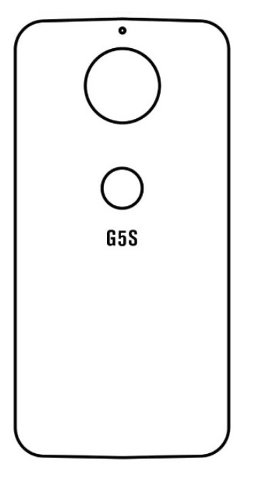 Hydrogel - matná zadná ochranná fólia - Motorola Moto G5s