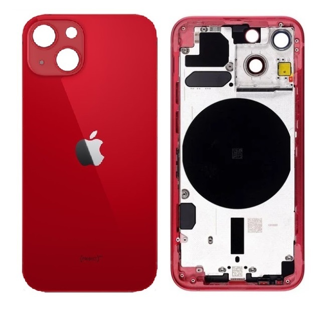 Apple iPhone 13 - Zadný housing (red)