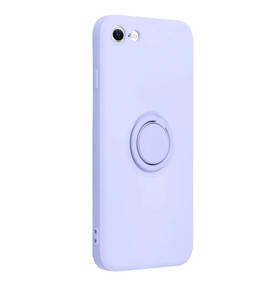Forcell SILICONE RING Case  iPhone 7 / 8 / SE 2020 fialový