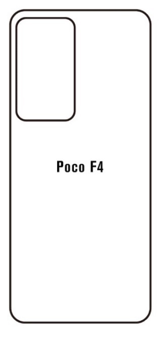 Hydrogel - matná zadná ochranná fólia - Xiaomi Poco F4