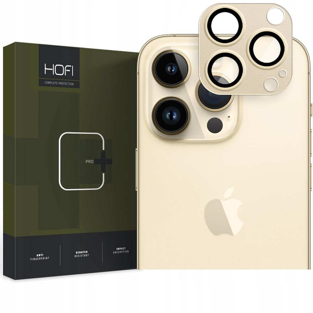 OCHRANNÉ SKLO ZADNEJ KAMERY  HOFI FULLCAM PRO+ iPhone 14 Pro / 14 Pro Max GOLD