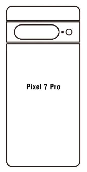 Hydrogel - matná zadná ochranná fólia - Google Pixel 7 Pro