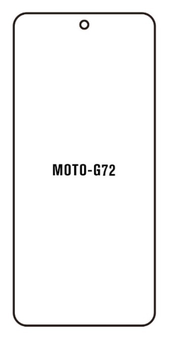Hydrogel - Privacy Anti-Spy ochranná fólia - Motorola Moto G72