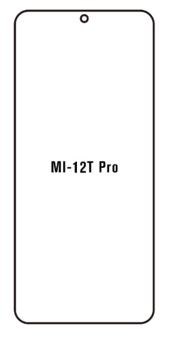 Hydrogel - matná ochranná fólia - Xiaomi 12T Pro