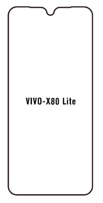 E-shop Hydrogel - matná ochranná fólia - Vivo X80 lite