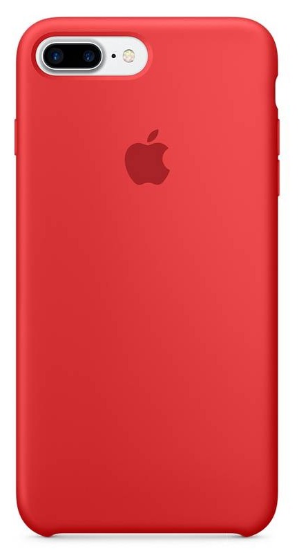Apple iPhone 7 Plus/8 Plus Silicone Case Red