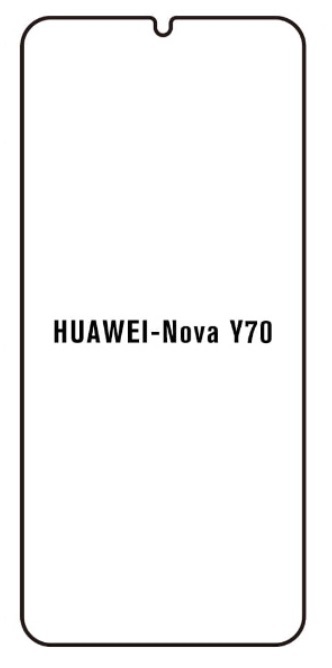 Hydrogel - matná ochranná fólia - Huawei Nova Y70