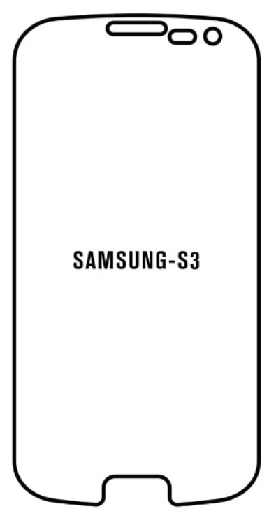 Hydrogel - ochranná fólia - Samsung Galaxy S3 (case friendly)