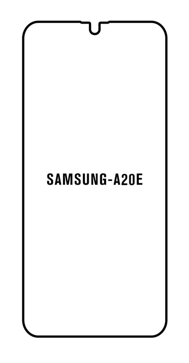 Hydrogel - ochranná fólia - Samsung Galaxy A20e (case friendly)