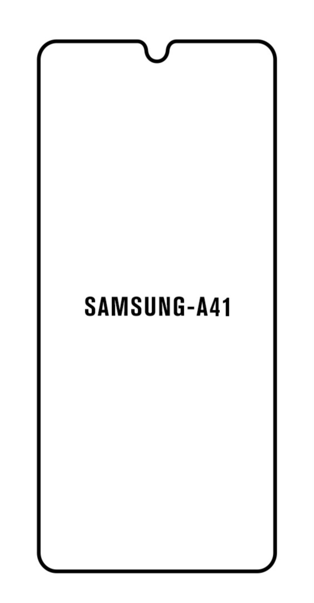 Hydrogel - ochranná fólia - Samsung Galaxy A41 (case friendly)