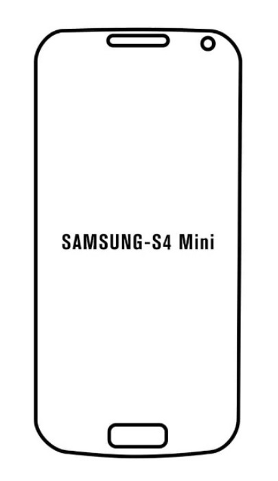 Hydrogel - ochranná fólia - Samsung Galaxy S4 mini (case friendly)